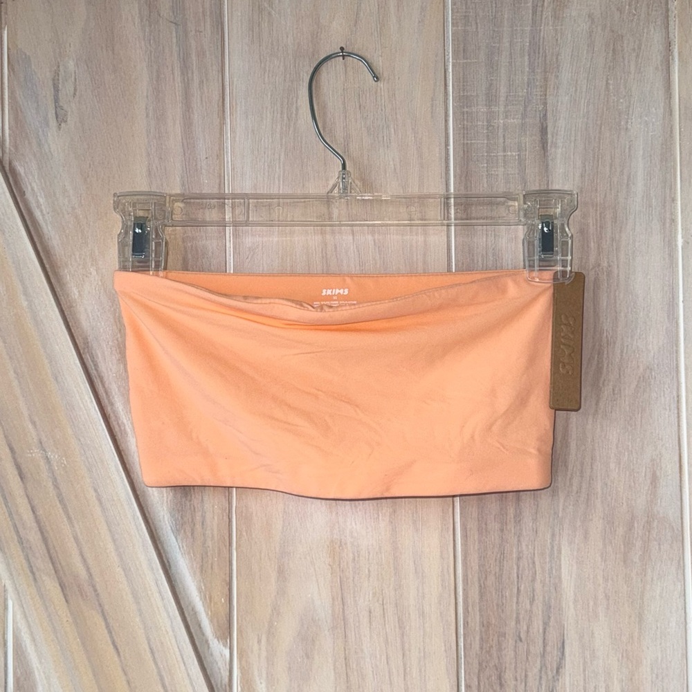 SKIMS Fits Everybody Bandeau Color Faded Nectar XS